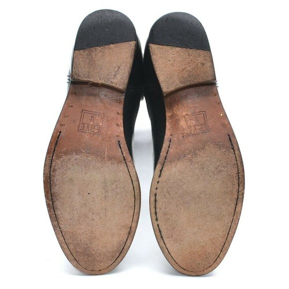 Frye 77167 Melissa Button Black Riding Knee Boots 6 B - Picture 5 of 6